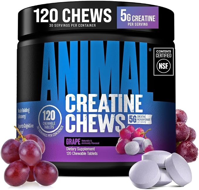 Animal Creatine Monohydrate Chews tub