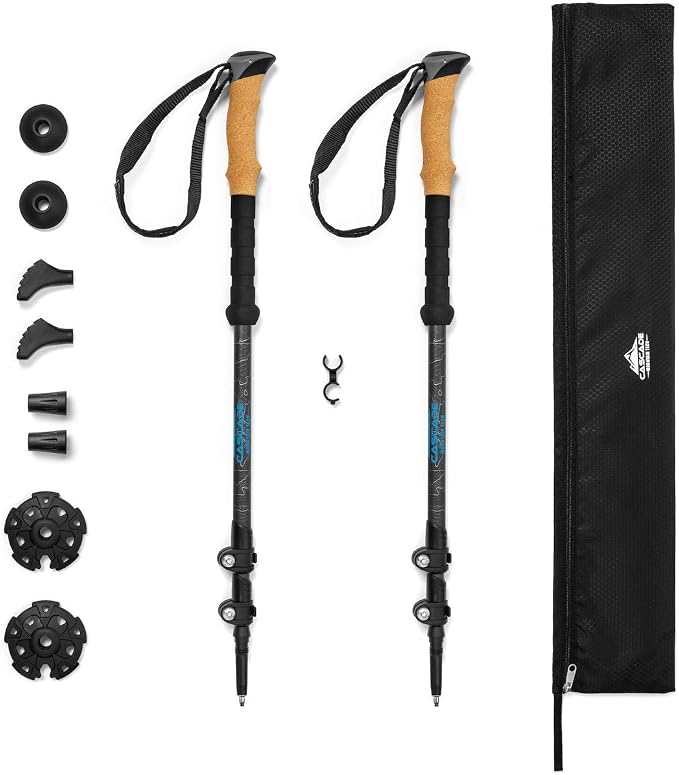 Cascade Mountain Tech carbon fiber trekking poles