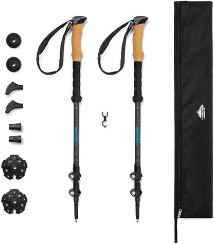 Cascade Mountain Tech carbon fiber trekking poles
