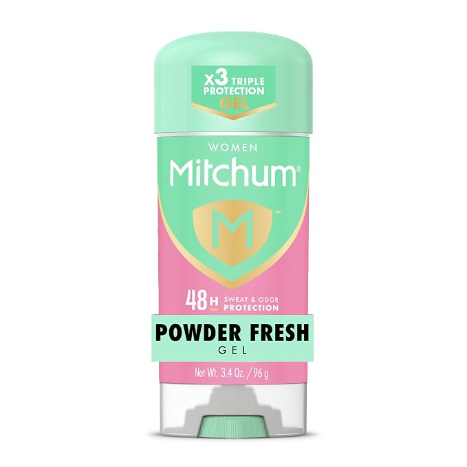 Mitchum Women's Powder Fresh gel antiperspirant deodorant