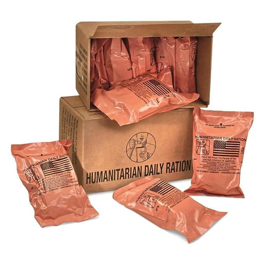 Ammo Can Man Humanitarian Daily Rations case of 10