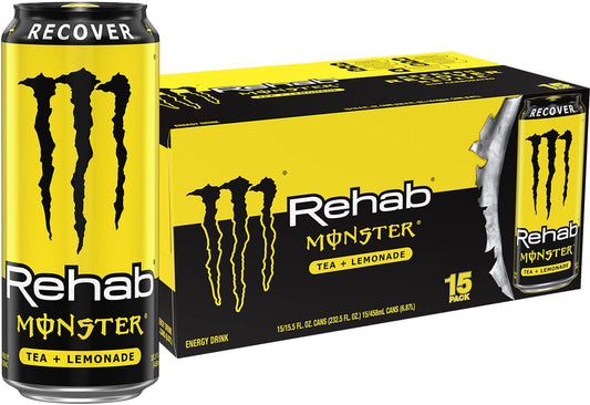Monster Rehab Tea and Lemonade non-carbonated energy drink