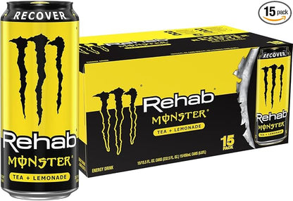 Monster Rehab Tea Lemonade Energy Drink 15.5 ounce can