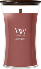 WoodWick Cinnamon Chai Large Hourglass candle