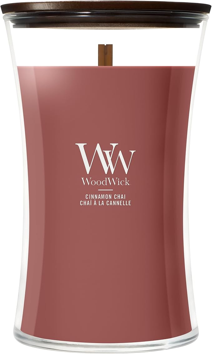 WoodWick Cinnamon Chai 21.5oz scented candle