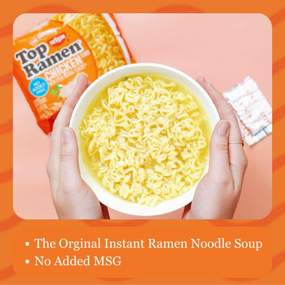 Chicken instant ramen noodle soup multipack
