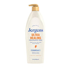 Jergens Ultra Healing Fragrance Free Lotion 21 oz bottle