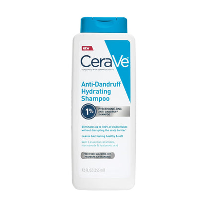 CeraVe anti dandruff shampoo for itchy scalp care