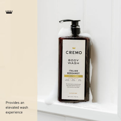 Cremo 32 fl oz moisturizing body wash pump