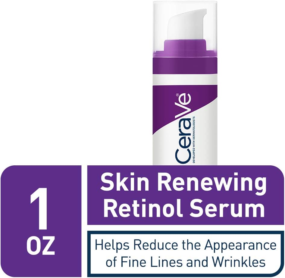 CeraVe skin renewing retinol serum packaging