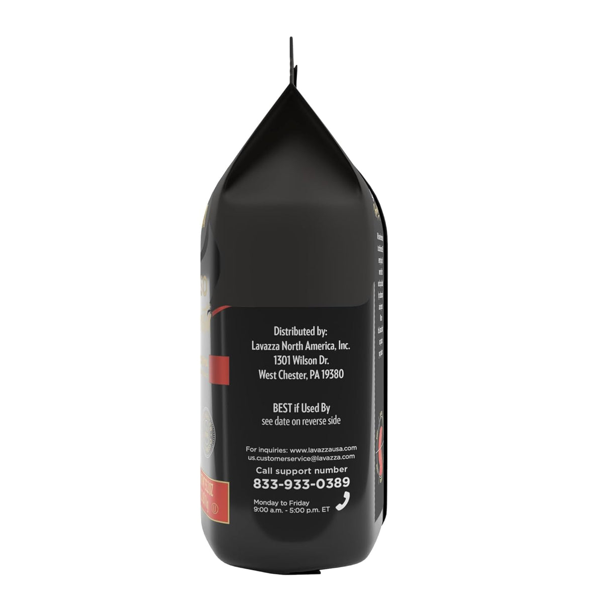 Lavazza whole bean coffee for espresso machine and moka pot