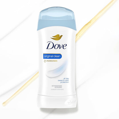Dove Original Clean antiperspirant deodorant twin pack