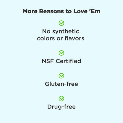 Stress support gummies with GABA and lemon balm