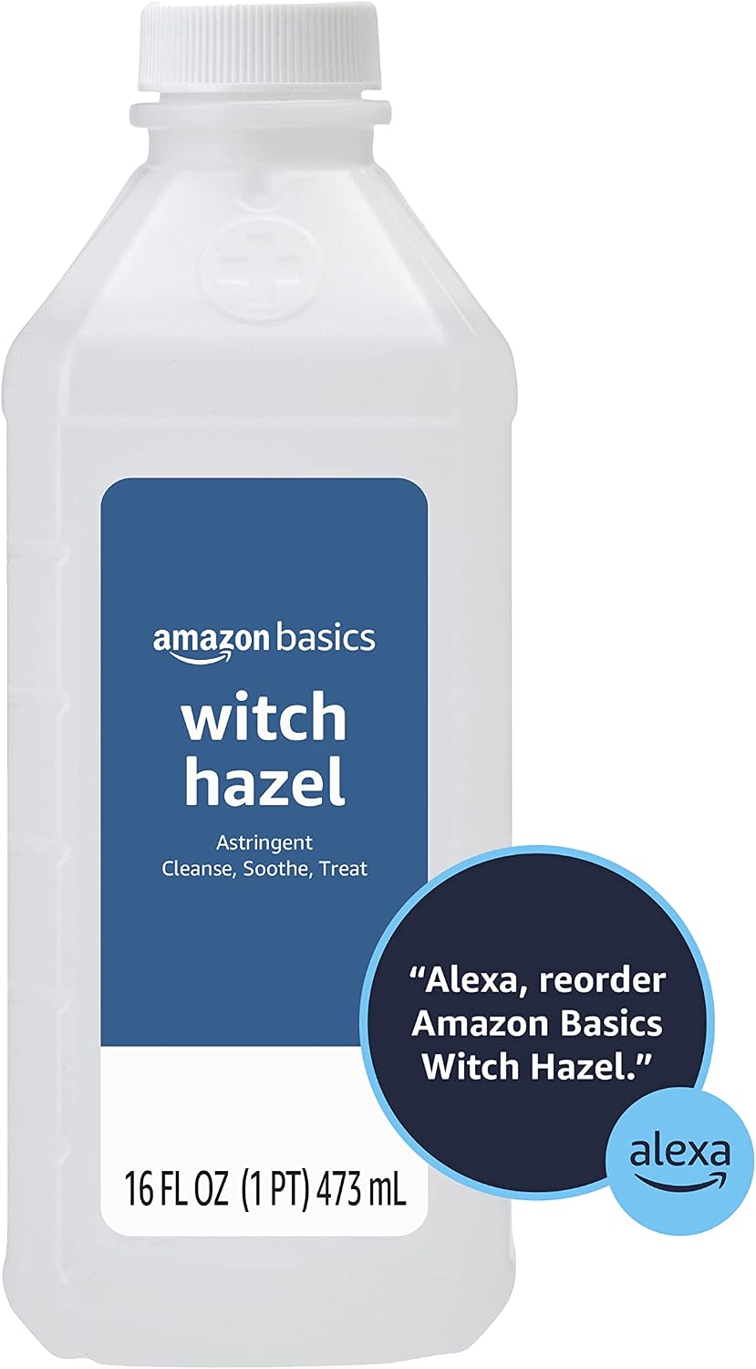 Unscented witch hazel astringent for daily skincare