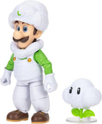 Poseable Luigi action figure for ages 3 and up