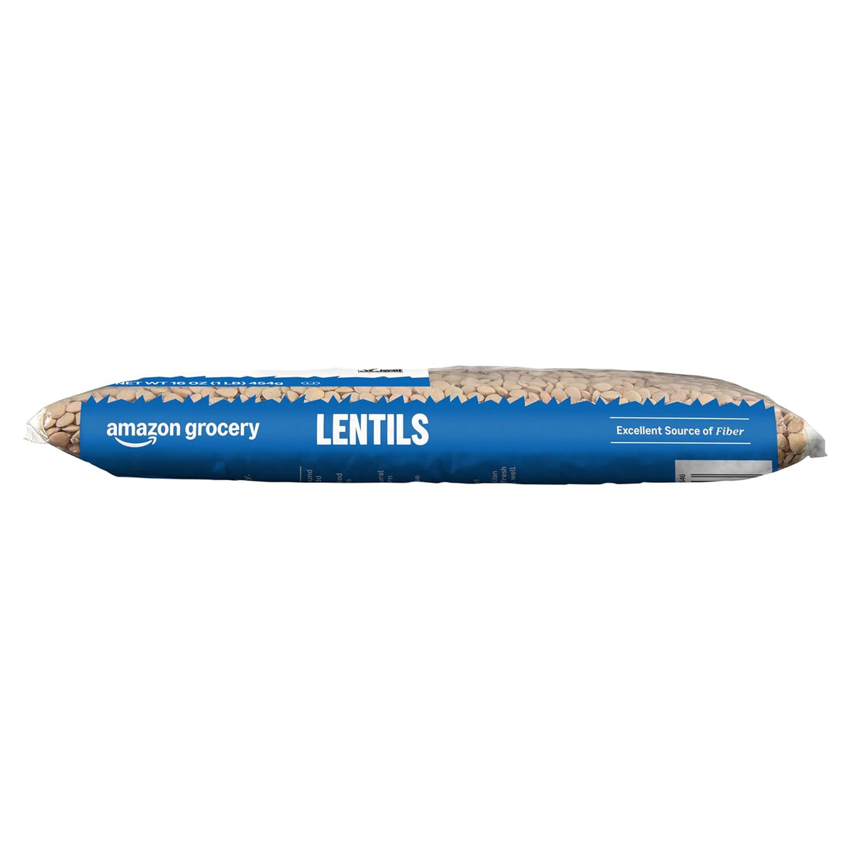 Amazon Grocery lentils packaging may vary