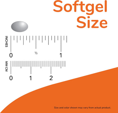 NOW vitamin D supplement liquid softgel bottle