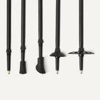 Amazon Basics trekking poles with all-terrain accessories