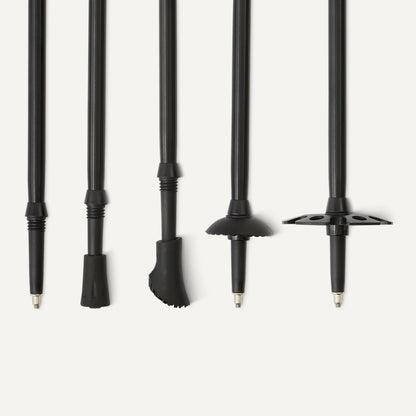 Amazon Basics trekking poles with all-terrain accessories