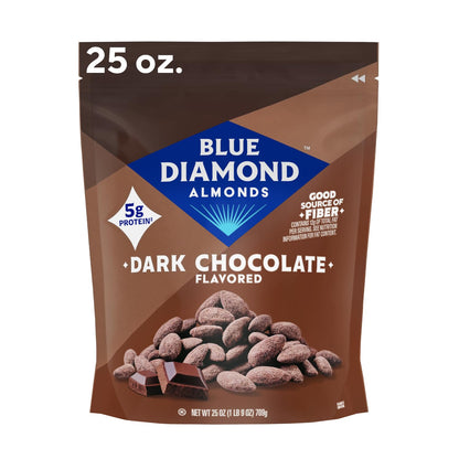 Blue Diamond Almonds cocoa dusted snack nuts package
