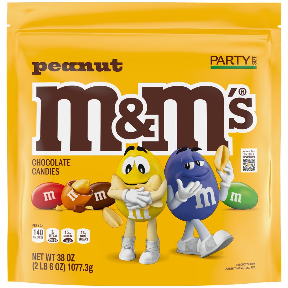 38 oz bag of M&M'S peanut chocolate candy