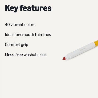 Amazon Basics coloring markers for arts and crafts