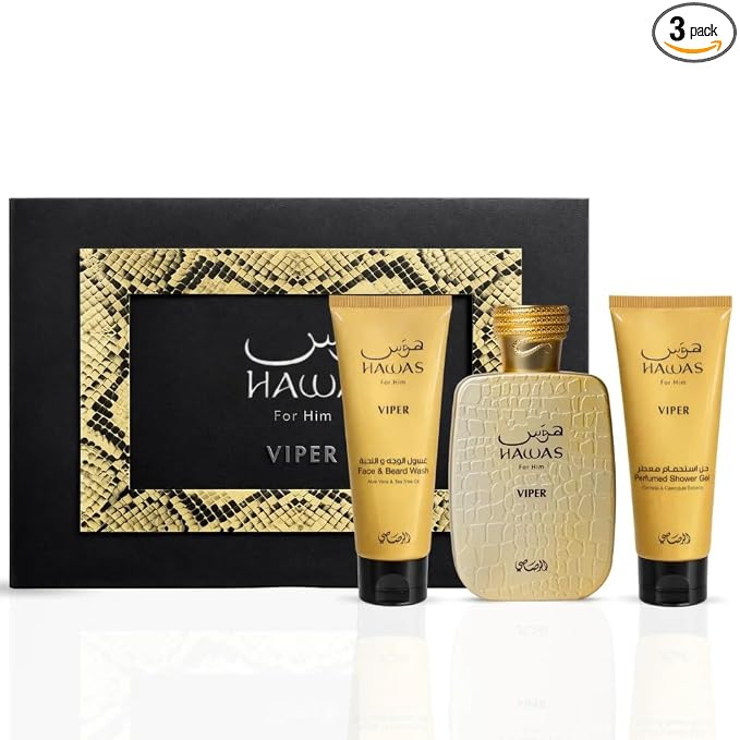 RASASI Hawas Viper 3-piece perfume gift set