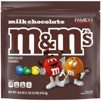 M&M'S colorful milk chocolate candy for baking and desserts