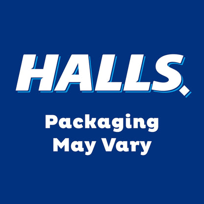 80 count bag of HALLS Defense citrus drops