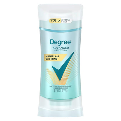 Degree Vanilla and Jasmine antiperspirant deodorant 2.6 oz