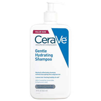 CeraVe hydrating shampoo with hyaluronic acid