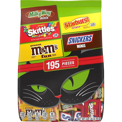 Mars Halloween candy variety pack 195 count bulk bag
