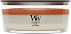 Tri-scented WoodWick candle with crackling wick