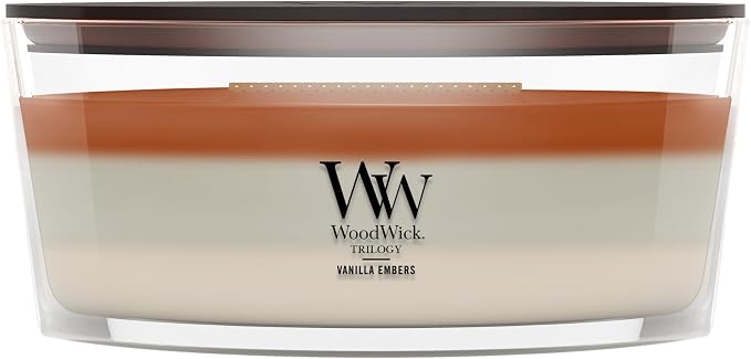 WoodWick Vanilla Embers Trilogy 16oz candle