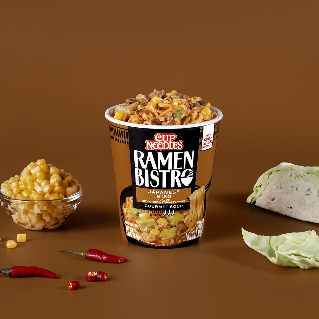 Cup Noodle Japanese Miso instant ramen cups