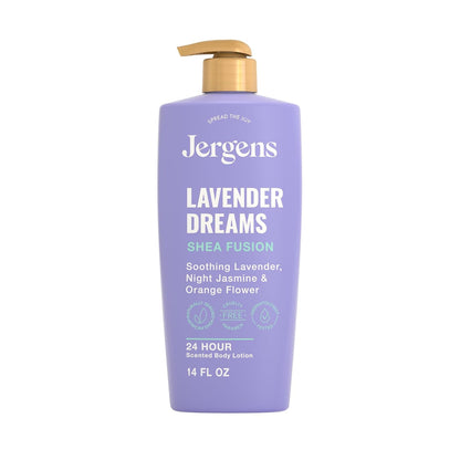 Jergens Lavender Dreams body lotion with shea butter