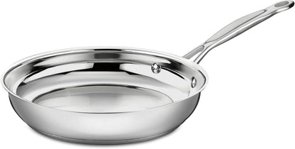 Cuisinart stainless steel pan with riveted handle