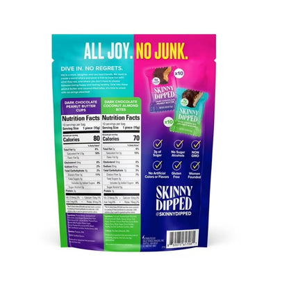 Assorted Skinny Dipped candy snack pack