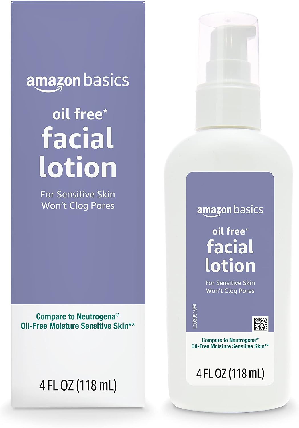 Amazon Essentials fragrance-free face moisturizer, 4 fluid ounces