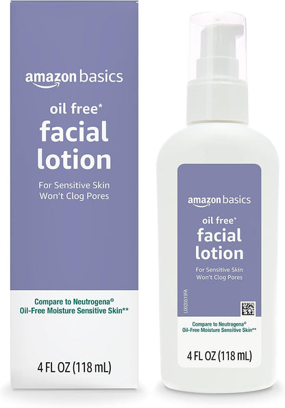 Amazon Essentials fragrance-free face moisturizer, 4 fluid ounces
