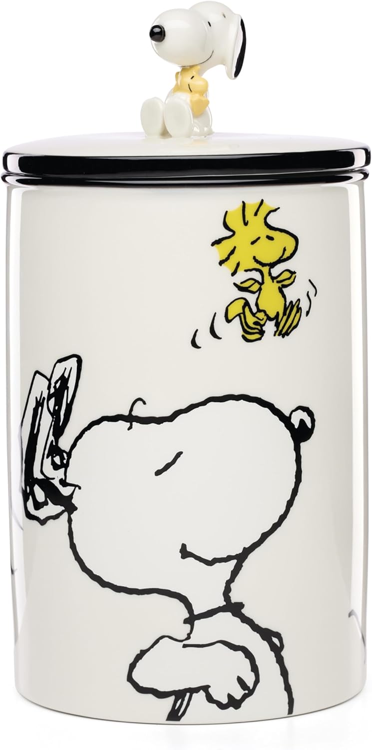 86oz Lenox Chef Snoopy countertop canister