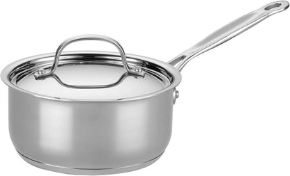 Cuisinart Chef's Classic saucepan with mirror finish exterior