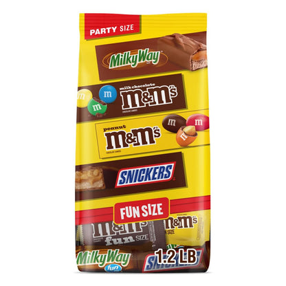 Individually wrapped Mars chocolate candy assortment