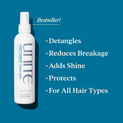 UNITE Hair detangling spray for styling prep