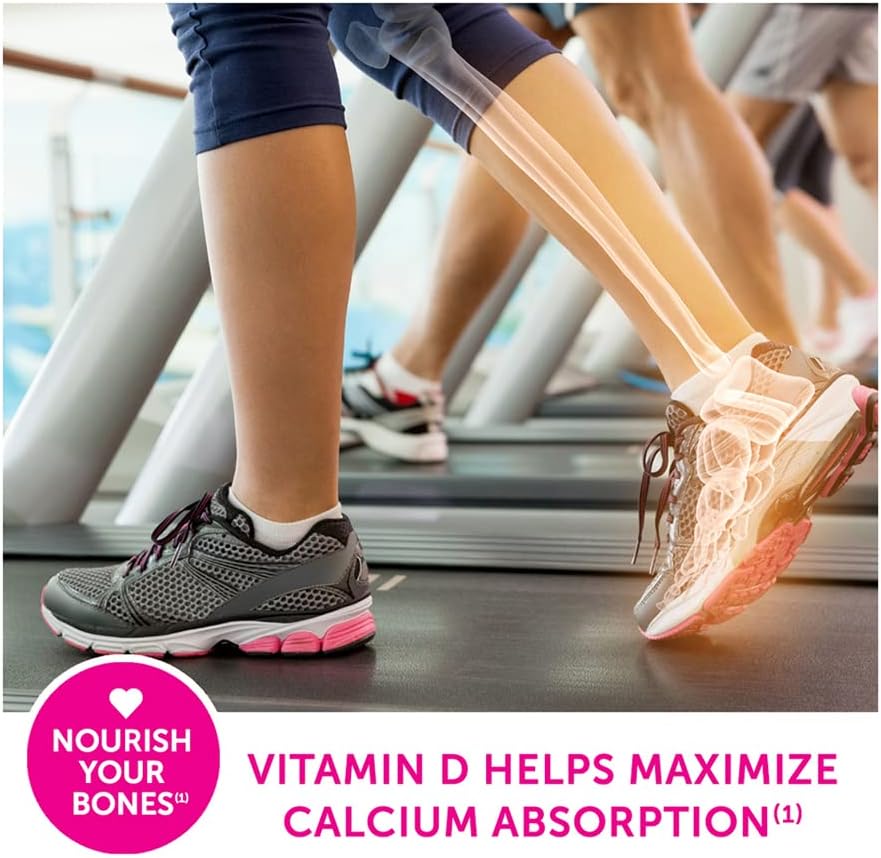 Caltrate vitamin D and calcium supplement tablets