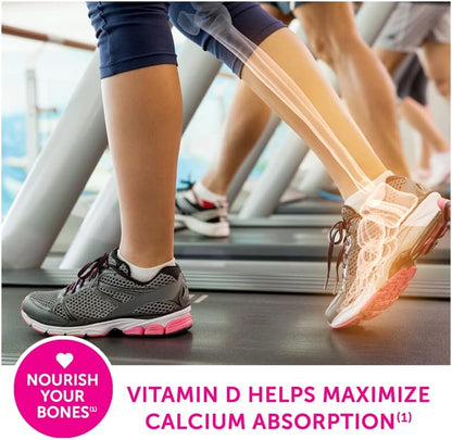 Caltrate vitamin D and calcium supplement tablets