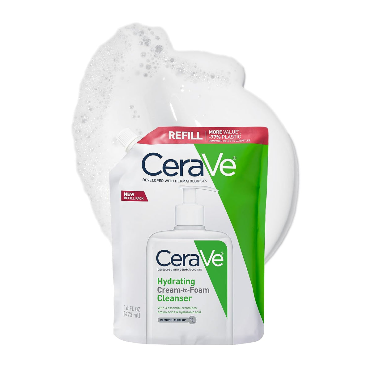 CeraVe gentle face cleanser for normal to dry skin