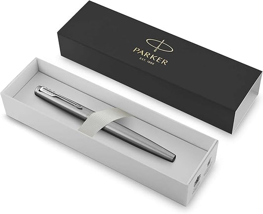 Parker Jotter stainless steel fountain pen with gift box