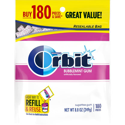 Orbit 180 piece chewing gum value pack
