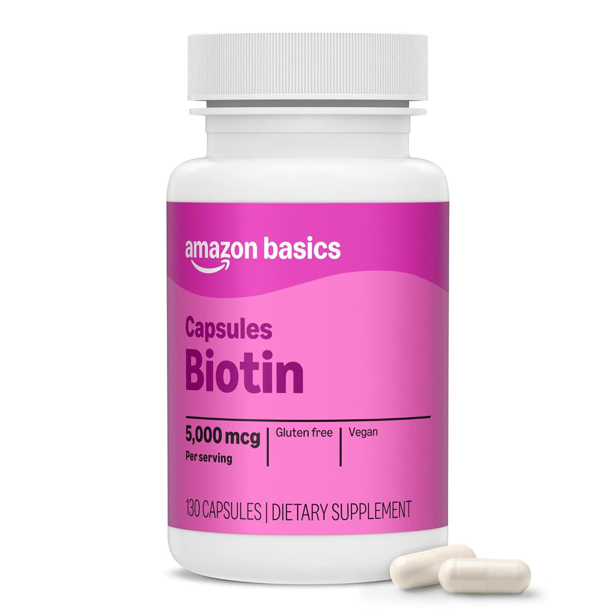 Biotin 5000 mcg supplement four month supply